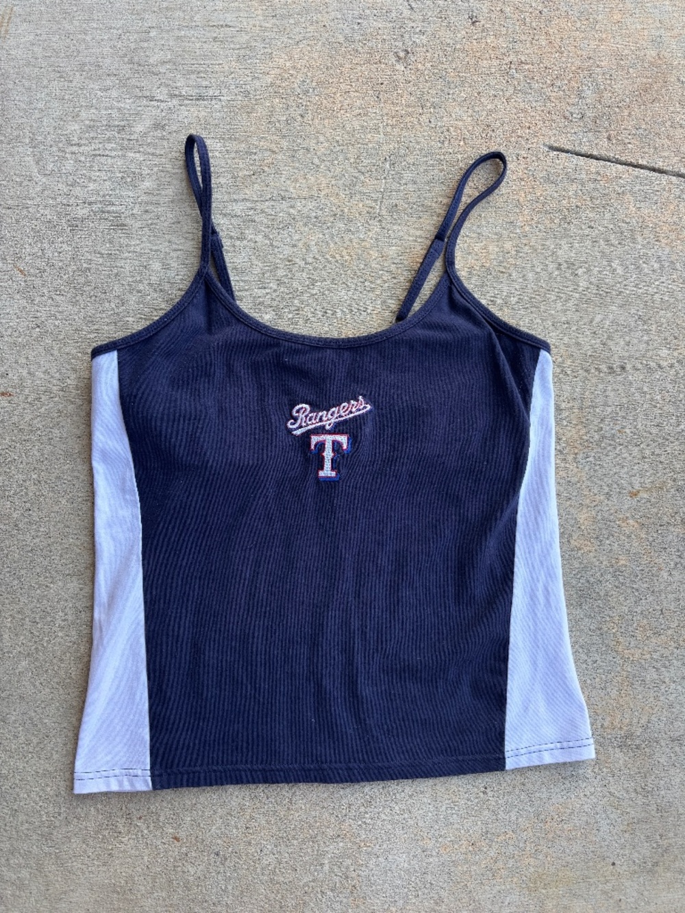 Texas Rangers Embroidered Color Block Cami